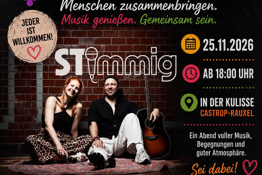Menschen zusammenbringen. Musik genießen. Gemeinsam sein.